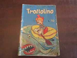 TROTTOLINO N.6 ORIGINALE ED. IL PONTE 1953 CON VOLPETTO !!! - Imagen 1 de 6