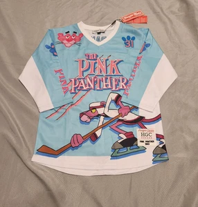 Headgear Classics Youth Pink Panther 1963 Hockey Jersey Large Blue #31 - Picture 1 of 16