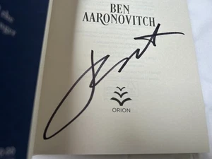 BEN AARONOVITCH - Stone & Sky SIGNED 1/1 Hb - 2025 - RIVERS OF LONDON book 10 - Picture 1 of 2