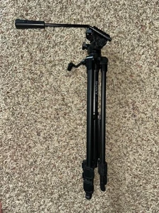 Trípode para cámara de video Sony VCT-R640 patas ajustables 22"-57" nivel burbuja 360 - Imagen 1 de 3