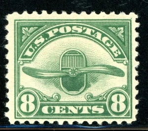 USA 1923 Airmail 8¢ Green Scott #C4 Mint W295 - Picture 1 of 6