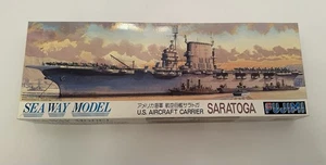 Fujima USS Saratoga Flugzeugträger US Navy Vintage Seaway Modellserie 1:700 - Bild 1 von 15
