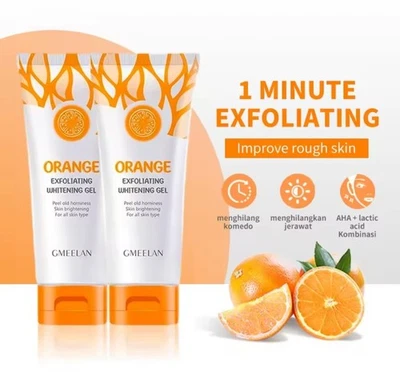 GMEELAN Sale Orange exfoliating peeling gel beauty care buy 2 get 1 free