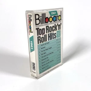 Billboard Top Rock & Roll Hits: 1961 Cassette Tape TESTED! VERY GOOD - Imagen 1 de 5