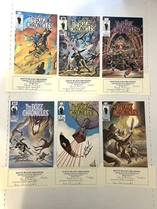 SIGNED THE BOZZ CHRONICLES #1-6 MARVEL EPIC COMIC SET 1985 - Picture 1 of 19