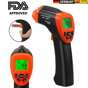 Digital Infrarot Laser Thermometer -50C°-700°C Pyrometer IR Temperaturmessgerät - Bild 1 von 8
