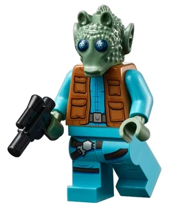 LEGO Star Wars Ep. Minifigure 4/5/6 - sw0898 - Greedo - da 75290 - Foto 1 di 1