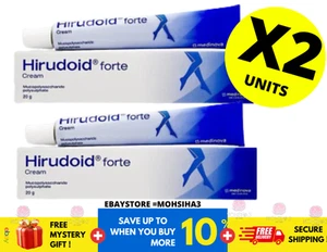 Hirudoid Forte Cream Varicose Scars Bruises Keloid Stretch Marks 20g ( X 2 ) - Picture 1 of 8
