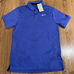 NEW Nike Dri Fit Golf Polo Dark Blue Men’s Size Small - Picture 1 of 5