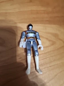 Vintage Power Rangers In Space Galaxy Glider Silver Ranger 1997 - Picture 1 of 6
