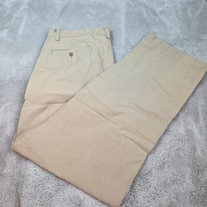 Eddie Bauer Men's Khaki Chino Pants Size 36x32 Relaxed Fit Casual Everyday - Picture 1 of 9