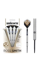 Unicorn Darts Ross Smith Natural 90% Tungsten Steel Tip Darts 24g - Picture 1 of 2