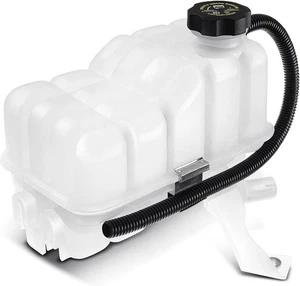 YHTAUTO Engine Coolant Recovery Overflow Reservoir Expansion Tank W/Cap &...  - Bild 1 von 9