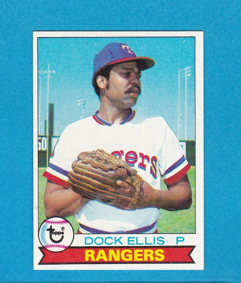 1979 TOPPS BASEBALL SET BREAK 691 DOCK ELLIS RANGERS NM/MT+ - Image 1 of 1