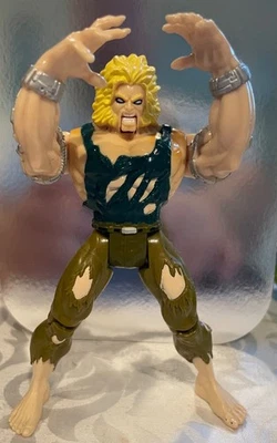 Figura suelta Captive Sabretooth X-Men Invasion Series ToyBiz Marvel 1995 5" Foto 1 de 3