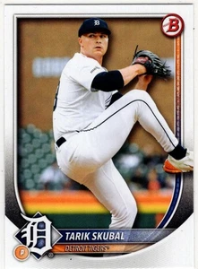 2025 Topps Bowman Baseball Tarik Skubal No. 20 Detroit Tigers - Bild 1 von 2