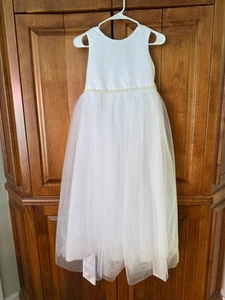 Dress for Flower Girl First Communion size 10 - Picture 1 of 2
