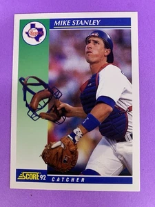 1992 Score #549 Mike Stanley, Rangers - Picture 1 of 2