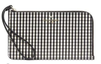 Bolso rígido Kate Spade Wristlet mediano 8"x5" cremallera nuevo sin etiquetas  Foto 1 de 4
