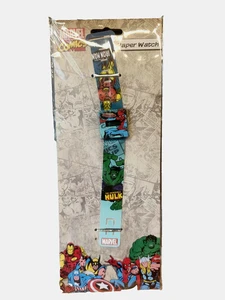 Orologio di carta Marvel Comics Iron Man & Incredible Hulk Spider-Man nuovo in confezione - Foto 1 di 10