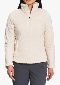 Pullover para mujer THE NORTH FACE Osito 1/4 cremallera, blanco Gardenia, pequeño - Imagen 1 de 6