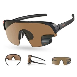 Gafas de ciclismo - Gafas de sol de ciclismo con espejo retrovisor - Gafas de sol deportivas... - Imagen 1 de 8