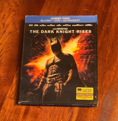 Batman: The Dark Knight Rises Blu-Ray + DVD + Digital w/ 3D Lenticular Slipcover - Image 1 of 3