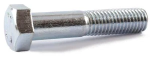 (1) Perno de cabeza hexagonal chapado en zinc 3/4-10 x 4"" (2"" de hilo) ¡ENVÍO RÁPIDO! A31 - Imagen 1 de 1