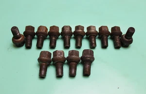 14x Radschrauben Audi Mercedes VW Golf Touran Passat schrauben Kugelbund - Picture 1 of 2