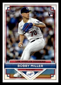 * BOBBY MILLER * 2023 TOPPS FLAGSHIP EXCLUSIVE COLLECTION SP RC # 65 - Picture 1 of 2