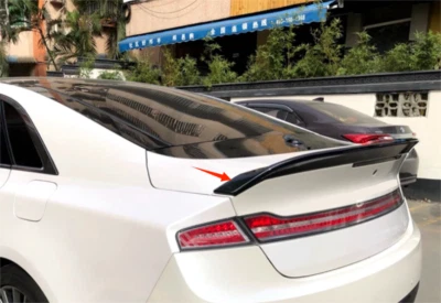 Glossy Black Rear Trunk Spoiler Wing for 2013 2020 Lincoln MKZ Sedan 4 Door - Image 1 of 4
