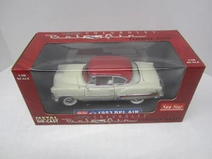 Sun Star 1/18 Scale Diecast 1953 Chevrolet Bel Air Cream/Red - Picture 1 of 9