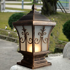 Outdoor Post Lamp Yard Pillar Lamp Garden Gate Lights Home Outside Wall Lighting