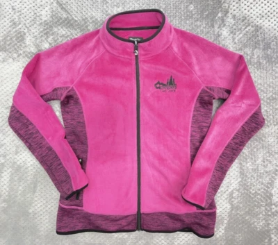 Chaqueta polar recta para mujer grande magenta cremallera completa inclinación pueblo Tahoe Foto 1 de 4