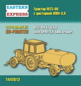 Eastern Express 1/144 MTZ-80 Traktor mit OPM-3.5 Tankanhänger - Bild 1 von 5