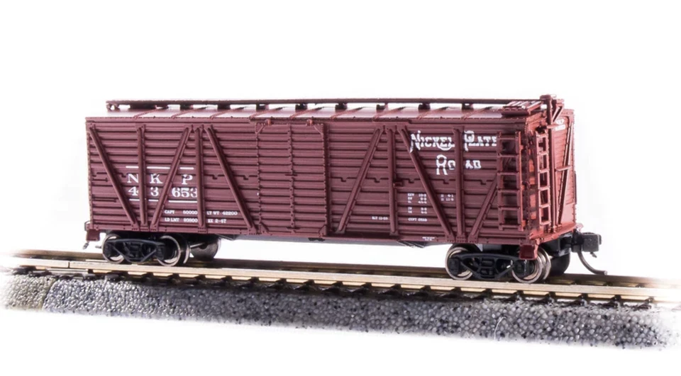 Broadway Limited N Scale 6574 NKP Stock Car, Cattle Sounds #43622 - Image 1 of 1