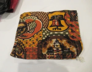 1776 bicentennial themed drawstring bag / ditty bag - Picture 1 of 7