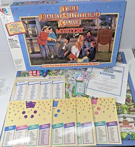 1992 The Baby Sitters Club Mystery Board Game Milton Bradley 4336 - Picture 1 of 9