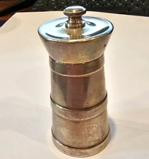 Vintage Early Large 4" Tiffany & Co. Sterling Silver Pepper Grinder Mill 5216