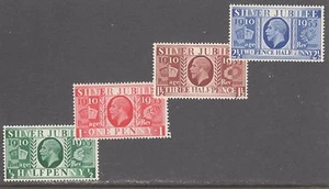 GR BRIT STAMMPS #226-229- — KGv SILVER JUBILEE -- 1935 -- MINT - Picture 1 of 2