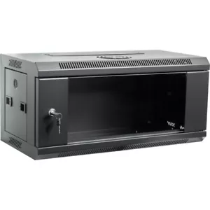 PRO2 WMC4U30 4Ru Wall Mount Cabinet 600X300mm Height 280Mm Front Glass Door - Picture 1 of 5