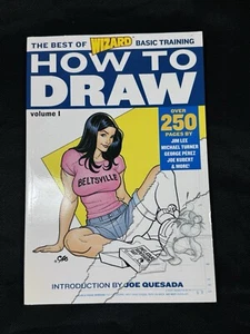 How to Draw The Best of Wizard Basic Training Volume 1 Paperback Joe Quesada NEW - Picture 1 of 12