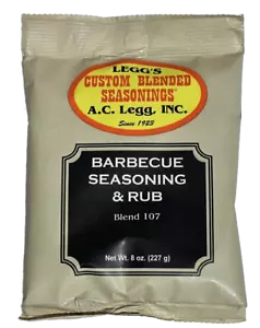 AC Legg's OP Barbecue Seasoning & Rub Blend 107 Authentic BBQ 8 oz - Picture 1 of 8