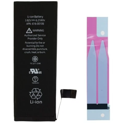 Battery for iPhone SE 2016 (1st Gen) inc adhesive strips - Image 1 of 3