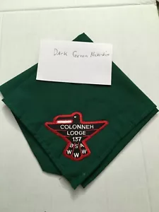 COLONNEH LODGE 137 DUNKELGRÜN NECKERCHIEF - Bild 1 von 1