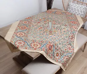 5.09' x 6.14' Suzani Uzbek Suzani BRAND NEW FAST Shipment With UPS 08760 - Picture 1 of 24