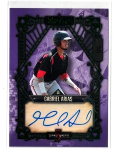 2023 Wild Card 5 Card Draw AUTO Gabriel Arias! Guardians! Autograph! /4 - Picture 1 of 2