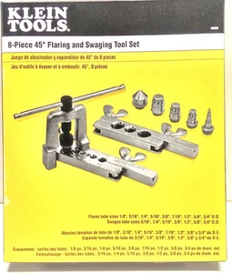 Juego de herramientas Klein Tools 8 piezas 45 grados de quema y blanqueo 89020 *EE. UU.* - Imagen 1 de 10
