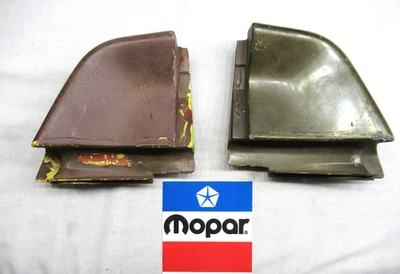 1971 1972 Dodge Charger RT SE 500 Super Bee Rallye rear quarter panel end caps - Image 1 of 4