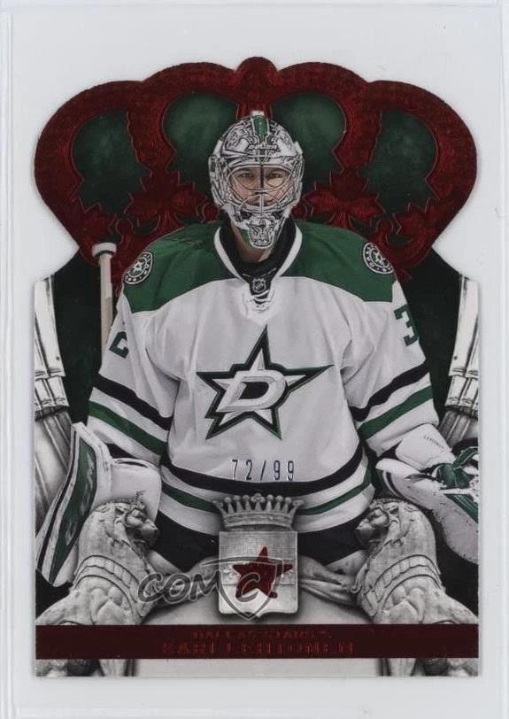 2013-14 Panini Crown Royale Premiere Date Ruby /99 Kari Lehtonen #29 - Image 1 of 2
